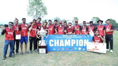 Photo of ‘गण्डकी हिरोज’ केपी ओली कप टी२०को च्याम्पियन