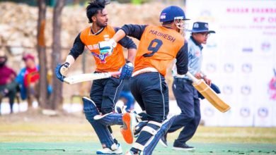 Photo of केपी ओली कप टी २० क्रिकेट : डिफेन्डीङ च्याम्पियन मधेश, कर्णाली संग पराजित
