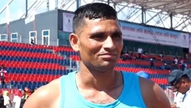 Photo of पोखरा एथलेटिक्स मिटमा १०० मिटर तर्फ एपिएफका शिवराज बने बिजेता