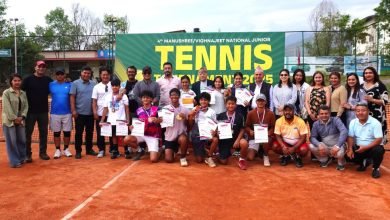 Photo of दर्शिल र सारालाई मनुश्री भिग्नाजीत राष्ट्रिय टेनिसमा दोहोरो उपाधि