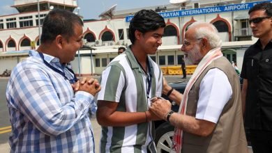 Photo of प्रधानमन्त्री मोदीको आइपिएलको कान्छो खेलाडी सूर्यवंशीसँग भेट