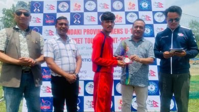 Photo of नवलपुर यू१६ द्वारा पर्वत माथी ९ विकेटको शानदार जीत