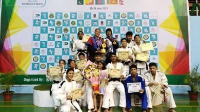 Photo of जुडोमा नेपाललाई ५ स्वर्णसहित १० पदक