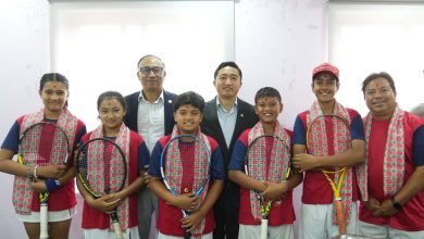 Photo of नेपाली टेनिस टोली श्रीलंका जाँदै