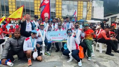 Photo of नेपाली ड्रागन बोट टिमले चिनमा दोस्रो स्थान हात पार्न सफल