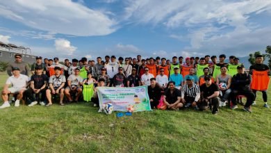 Photo of रामघाट यूवा क्लबद्वारा पोखरा रंगशालामा ग्रासरुट फुटबल प्रशिक्षण सुरू