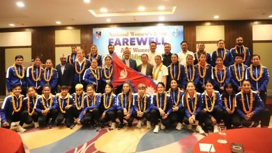 Photo of राष्ट्रिय महिला फुटबल टिमको बिदाई, उज्बेकिस्तान जादै