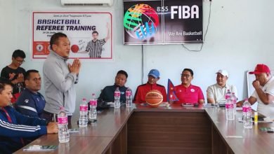 Photo of पोखरामा सुरू भयो बास्केटबलको तीन दिने रेफ्रि प्रशिक्षण