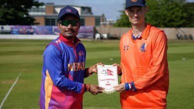 Photo of नेदरल्याण्डसले टस जित्यो, नेपालले पहिला बलिङ गर्दै