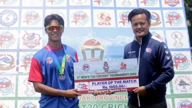 Photo of तेस्रो गण्डकी प्रदेश पुरुष टि–२० क्रिकेट : कास्की र नवलपुरको बिजयी सुरूवात