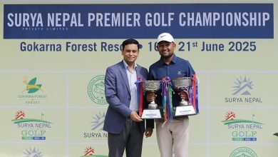 Photo of एमेच्योर राहुलले जिते सूर्य नेपाल प्रिमियर गल्फ च्याम्पियनसिपको उपाधि