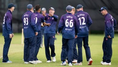 Photo of त्रिकोणात्मक टी२० सिरिजमा स्कटल्याण्डको विजयी शुरुवात