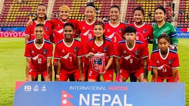 Photo of मैत्रीपूर्ण खेलमा नेपाली महिला फुटबल टिम थाइल्याण्डसँग पराजित