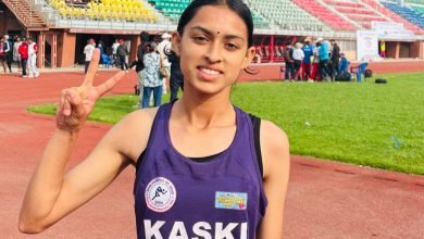 Photo of ८०० मिटर दौडमा गण्डकीकी नारायणीको किर्तिमानी दौड