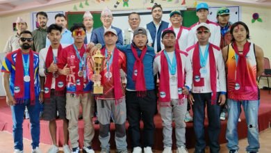 Photo of ड्रागन बोट रेस बिजेता नेपाली टोलीलाई महानगरको स्वागत