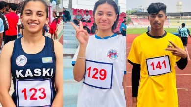Photo of राष्ट्रपति रनिङ शिल्ड : गण्डकीका प्रताप र सविनालाई रजत, अनुस्कालाई काश्य