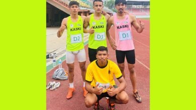 Photo of गण्डकीले छात्र रिले ४x१०० मा जित्यो रजत पदक