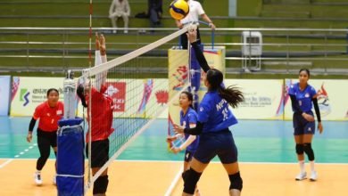 Photo of पुलिस र न्यु डायमण्ड ‘प्रचण्ड कप राष्ट्रिय महिला भलिबल’को अन्तिम चारमा