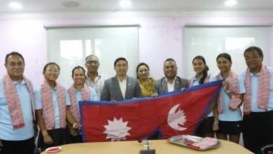 Photo of नेपाली टेनिस टोली श्रीलंका जाने