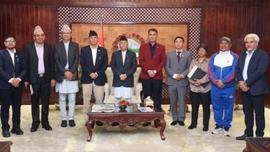 Photo of दशौँ राष्ट्रिय खेलकुद प्रतियोगिताको चुस्त तयारी गर्न प्रधानमन्त्रीको निर्देशन