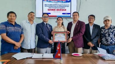 Photo of गण्डकीमा वर्ष सर्वोत्कृष्ट खेलाडी नारायणी, सर्वोत्कृष्ट खेल संघ क्रिकेट र उत्कृष्ट खेल संघ हक्की