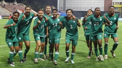 Photo of बंगलादेशले जित्यो साफ यू-२० महिला फुटबल च्याम्पियनसिप