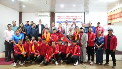 Photo of काभा मेन्स भलिबल खेल्ने टोलीको बिदाइ