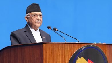 Photo of टियु क्रिकेट रंगशाला निर्माणमा भएको प्रगतिको प्रशंसा नभएको प्रधानमन्त्री ओलीको गुनासो