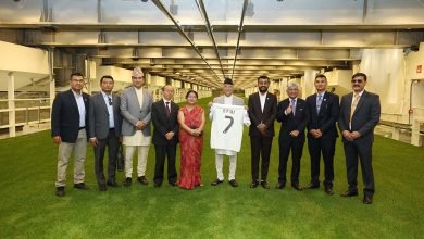 Photo of प्रधानमन्त्री ओलीले गरे रियल म्याड्रिडको स्टेडियमको अवलोकन भ्रमण (फोटो फिचर)