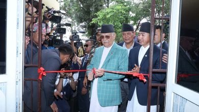 Photo of प्रधानमन्त्री ओलीद्वारा ‘नेशनल हाई पर्फमेन्स सेन्टर एण्ड स्पोर्टस् साइन्स ल्याब’ को उद्घाटन