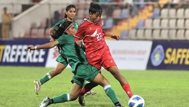 Photo of यू-२० महिला साफ: पहिलो हाफमा नेपाल बंगलादेशसँग २-० ले पछाडी