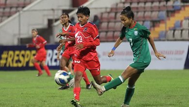 Photo of साफ महिला यू–२०, बंगालादेश संग नेपाल ३–२ ले पराजित