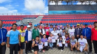 Photo of सञ्चारकर्मी ५ किमि दौडमा दिलिप र सरिता पहिलो