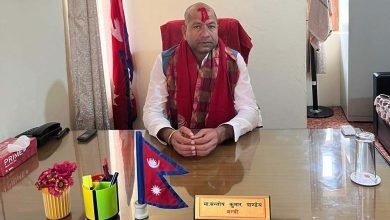 Photo of लुम्बिनीका खेलकुदमन्त्री पाण्डेयले गरे पदभार ग्रहण