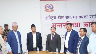Photo of राजधानीमा खेल संघसंगको अन्तरक्रिया सम्पन्न