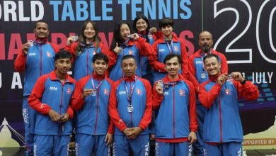 Photo of विश्व टिम टेबलटेनिस छनौटमा भारतीय टोलीलाई सफलता