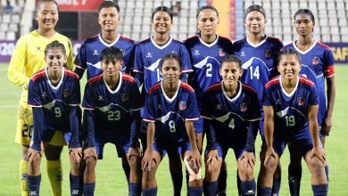 Photo of साफ यू-२० महिला च्याम्पियनसिप: नेपाल र श्रीलंकाबीचको खेल हुने समय सर्यो