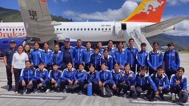 Photo of नेपाली यू-२० महिला फुटबल टिम भुटान प्रस्थान