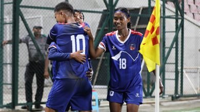 Photo of साफ यू–२० महिला फुटबलः भूटान माथी नेपालको आधा दर्जन गोल, पूर्णिमाको ह्याट्रिक