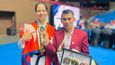 Photo of एसियाली पारा तेक्वान्दोमा पलेशालाई कांस्य