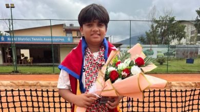 Photo of पोखरेली टेनिस खेलाडी आर्यष एटीएफ यु–१४ टेनिस खेल्न मलेसिया जाँदै