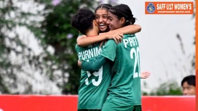 Photo of साफ यू–१७ महिला च्याम्पियन बनेको भारतलाई बंगलादेशले हरायो