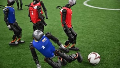 Photo of विश्वलाई छक्क पार्दैछ चीन : रोबोटले फुटबल खेल्ने, मानिसले हेर्ने !