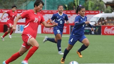 Photo of उत्तर कोरियासँग नेपाल ११-० ले पराजित