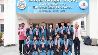 Photo of पोखराकी नारायणीसहित नेपाली १२ सदस्यीय टोली भारत प्रस्थान