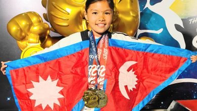 Photo of थाइल्यान्डमा वैभवीलाई स्वर्णसहित तीन पदक