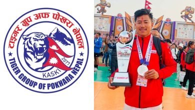 Photo of एनएसजेएफ स्पोर्ट्स अर्वाड : हिमाललाई जिताउन टाइगर ग्रुपको सहयोग, अभियान सञ्चालन गर्दै