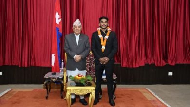 Photo of राष्ट्रपति पौडेलले दिए रविन्द्रलाई बधाई