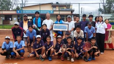 Photo of एथलिट फर एथलिट् द्वारा पोखराको जुनियर टेनिसलाई सहयोग रकम हस्तान्तरण