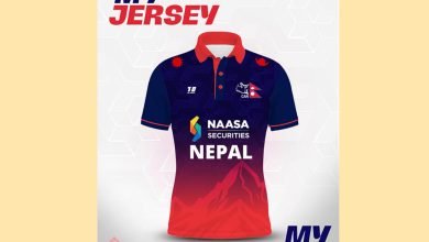 Photo of नेपाली राष्ट्रिय क्रिकेट टिमको नयाँ जर्सी सार्बजनिक